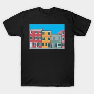 Venice town houses T-Shirt